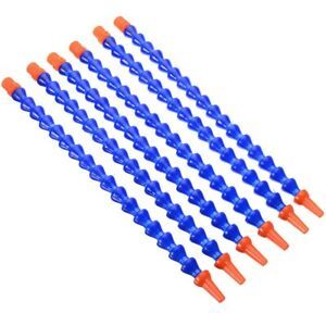 Plastic Coolant Pipe Round Nozzle Water 300mm 6pcs For Lathe Light Weight
