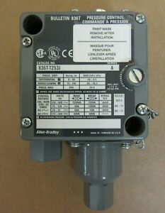 New Allen Bradley Pressure Control Switch 836T-T253J