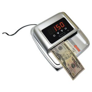 SteelMstr 200100 Automatic Counterfeit Detector 5 1/2 X 4.88 2.8 Silver
