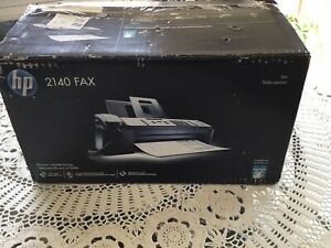 HP 2140 FAX Machine -New Never Removed From Box - Only Top Of Box Is Open