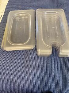 7 Cambro 1/9 size Plastic Lid NSF, CambroMade in USA