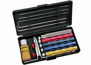 Lansky Professional Sharpening System with Coarse Medium Ultra Fine and Serra...