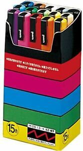 Mitsubishi pencil Water-based pen POSCA Fine print Round core 15color PC3M15C