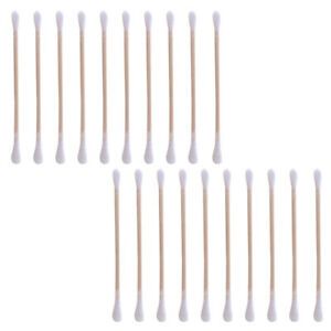 10 Bags Pet Ear Cleaning Cotton Swabs Safe Cotton Sticks Cotton Swabs