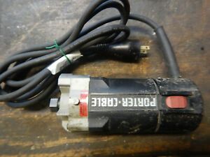 PORTER CABLE 7301 TRIM ROUTER LAMINATE TRIMMER MOTOR W/ 1/4&#034; COLLET