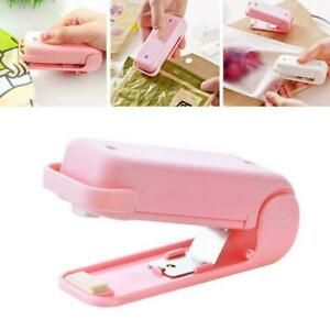 1xMini Heat Sealing Machine Home Plastic Portable Impulse Sealer Bag DIY R1W9