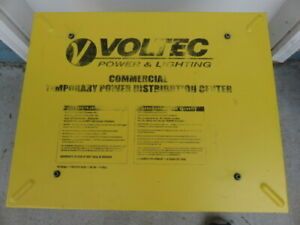 Voltec T-Box 50A 125/250V Twist Lock Spider Box Voltec T-Box-6L