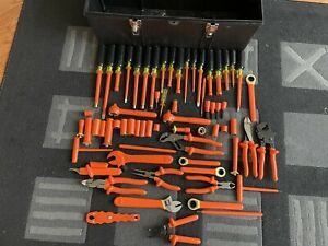 CEMETREX ASTM F1505 1000V insulated 66 piece tool SET 1000V Hand tools HIGH VOLT