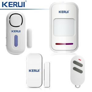 KERUI D2 Door Sensor Alarm Home Security Alarm System with Motion PIR Detector