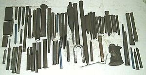 531 Miscellaneous Misc Chisels Punches Drifts (Qty.63)
