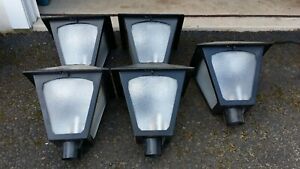 Luminaire High Pressure Sodium 100w Wood Post Mount Fixture Complete