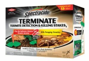 Spectracide HG-96115 Termite Detection &amp; Killing Stakes, 15 Count