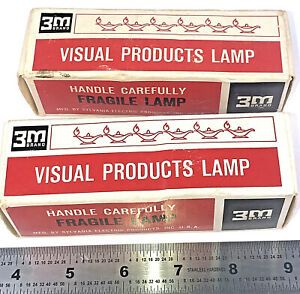 Lot of Vintage Sylvania 3M 120v 500w Overhead Projector Lamp Bulb 78-8000-5414-6