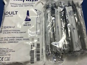 Welch Allyn Universal Kleenspec Adult Specula 1 Bag of 850  Ref# 52434-U