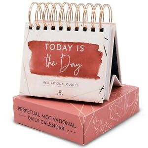 Inspirational Calendar - Daily Flip Calendar with Motivational Quotes
