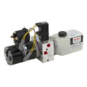 12 Volt DC 0.48 GPM 3000 PSI Bucher DA Power Unit 0.13 Gallon Tank 9-12815