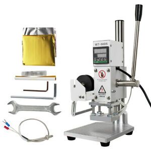 5x7cm Hot Foil Stamping Machine Bronzing PVC Leather PU Logo Embossing US STOCK