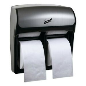 SCOTT 44519 Pro Hi Cap Coreless SRB Tissue Dispenser, 11.25x6-5/16x12.75, Faux