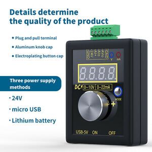 Digital Current Voltage Signal Generator Analog for PLC and Panel Debugging