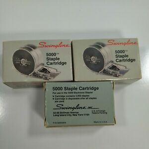 Swingline 5000 Staple Cartridges - 2 out of 3 unused