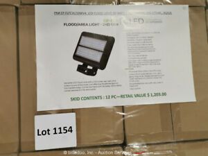 Lot of 12 EcoPower FLFCW/50WV4 LED Flat Panel Flood/Area Light bidadoo -New
