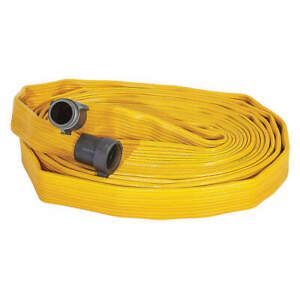 JAFX4 G56H15FX4100P Fire Hose,1-1/2&#034; ID x 100 ft