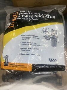 Dare Products Inc - 25PK U Post Insulator, #SNUG-SU-25 - New