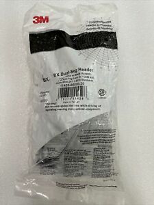 3M BX Dual Reader Dual Bi-Focal Safety Glasses with Clear Anti-Fog Lens +2.50