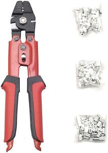 1/16 Inch Wire Rope Crimping Tool Up To 2.2mm Wire Rope Swager Crimpers with 180