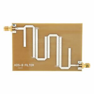 ADSB Bandpass Filter Module Microstrip Board SMA Female 11.2GHz Accessory MNS