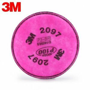 3M P100Particulate Filter 2097 / 07184   2 pairs (4 filters total)