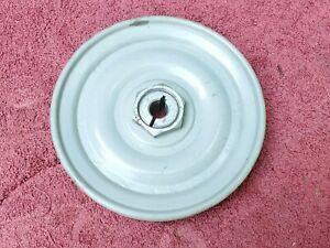 Vintage Heavy Duty Steel Motor Pulley 7 OD 5/8&#034; ID