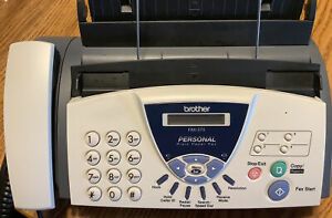 Brother FAX-575 Personal Fax with Phone and Copier , Plus 4 New Cartridges!!!