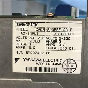 Yaskawa SERVOPACK CACR-SR05BE12G-E