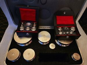 RICE LAKE WEIGHING SYSTEMS 12615TR Calibration Weight Set,10 lb. to 1/32 oz.