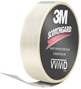 VViViD 3M Clear Scotchgard Paint Protector Vinyl Wrap 2 Inch Wide Tape Rol