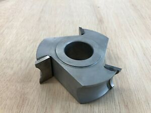 Leitz 1&#034; Radius Oval Edge Half Bullnose Shaper Cutter 1 1/4&#034; bore