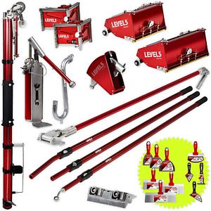 Full Taping/Finishing Set, High Capacity Boxes + Std Handles - Level 5 | Auto Ta