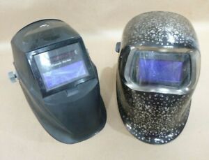 SET OF 2 WELDING HELMET - 3M SPEEDGLAS 100V 3/8-12 &amp; CLASSIC SERIES COLTS MILLER