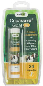 Animax Copasure Bolus Goat Supplement Copper 2 gm 24 Count