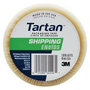 Scotch Packaging Sealing Tape, 2&#034; x 55 yards, 3&#034; Core, Clear (MMM3710)