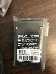 Lot Of 9 Coban GWD910T Waterproof DSSS Wireless Microphone Open Box