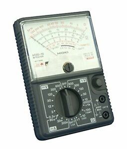 Hioki 3030-10 Analog Multimeter Hitester 600V AC Tester Meter F/S w/Tracking#