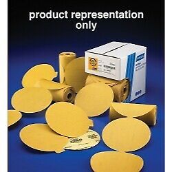 Norton Abrasives 83815 P80B 6&#034; Gold Reserve Disc Roll PSA