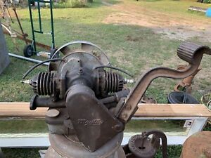 Antique Estate Fresh Maytag 72D Twin Cylinder Hit Miss Engine Kick Start