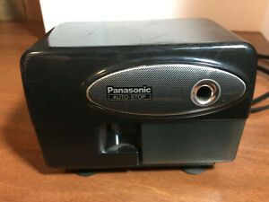 Black Panasonic KP-310 Auto Stop Electric Pencil Sharpener very good condition