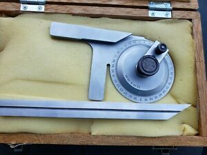 ALINA MACHINIST PROTRACTOR WITH CASE