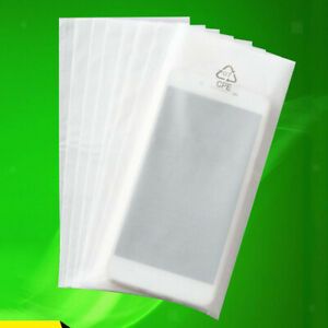 A Pack of 100Pcs Heat Sealing CPE Plastic Bags Arenaceous Self-adhesive Pack