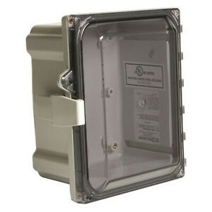 WIEGMANN HW-PCC121006CHQR NEMA 4x 12.00&#034; H x 10.00&#034; W x 6.00&#034; D Wall Mount