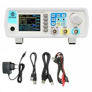 DDS Signal Generator Counter 60MHz Dual-Channel Function Arbitrary Sine Waveform